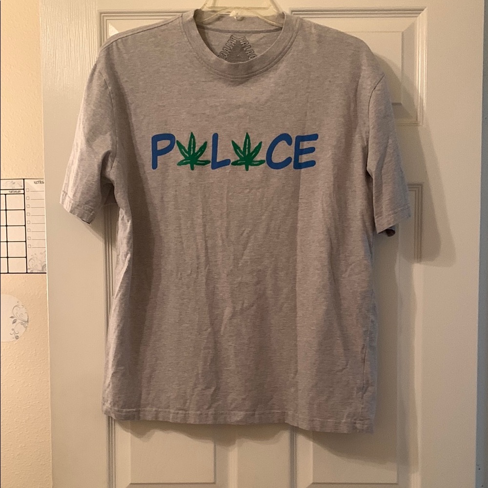 Gray Graphic Palace T-Shirt